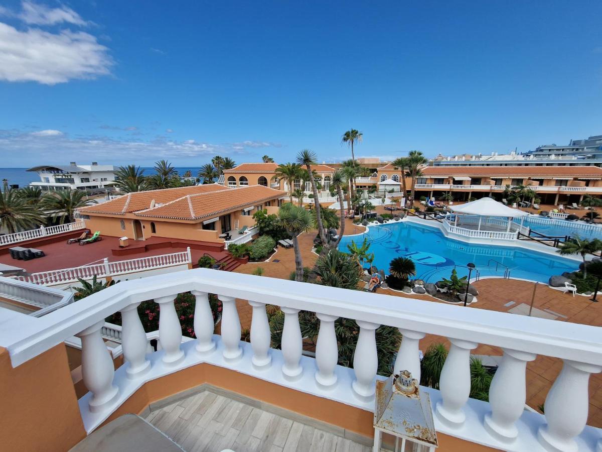 Exclusive Attic Las Vistas 3 With Breathtaking Sea View, Only 100 M To The Sea, Heated Pool, Aircon, Wifi Arona  Dış mekan fotoğraf