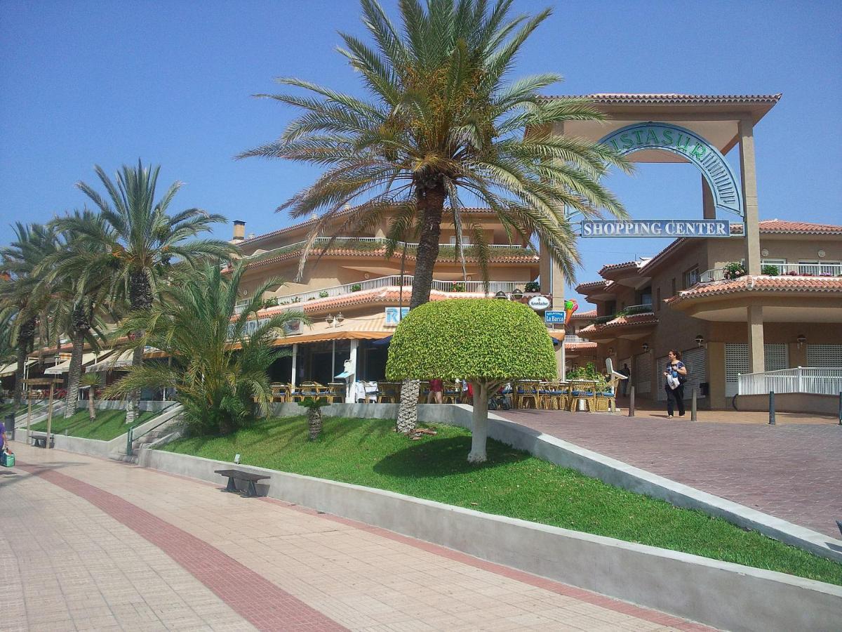 Exclusive Attic Las Vistas 3 With Breathtaking Sea View, Only 100 M To The Sea, Heated Pool, Aircon, Wifi Arona  Dış mekan fotoğraf